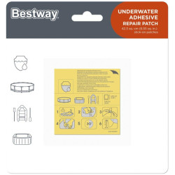 Латки самоклеючі BESTWAY