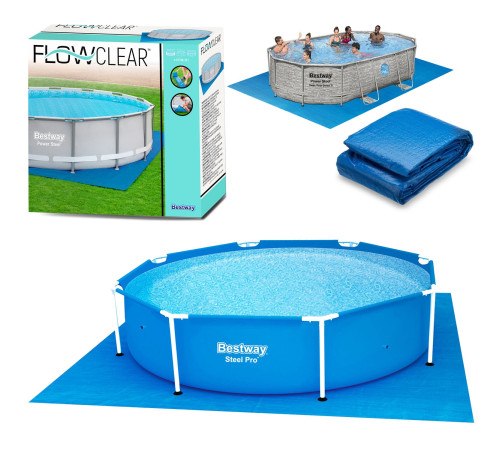 Килимок для басейну - 488 x 488 см Bestway 58003 Килимок для басейну - 488 x 488 см Bestway 58003