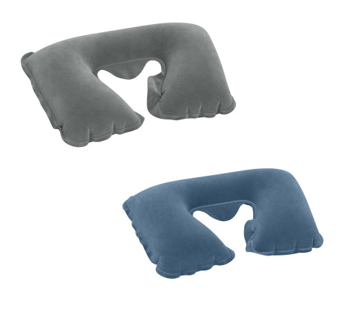 Дорожня подушка флокована 46 x 28 см Bestway 67006 синя Дорожня подушка флокована 46 x 28 см Bestway 67006 синя
