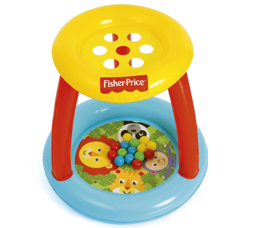 Манеж Fisher Price + м'ячі Bestway 93541