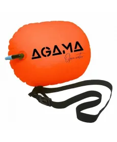 Плавальний буй Agama OPEN WATER 7 л - помаранчевий