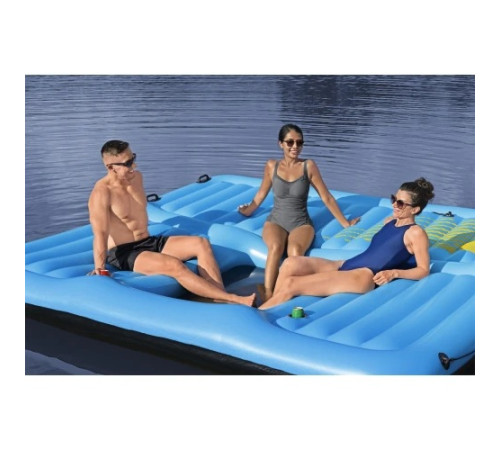 Острів надувний 5-місний з гіркою BESTWAY Hydro-Force, 365 x 295 x 77 см