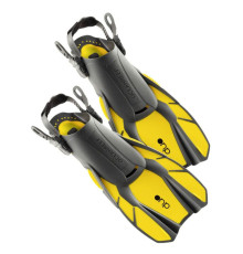 Ласти Ocean Reef OR020114 DUO FINS - L/XL, чорно-жовті