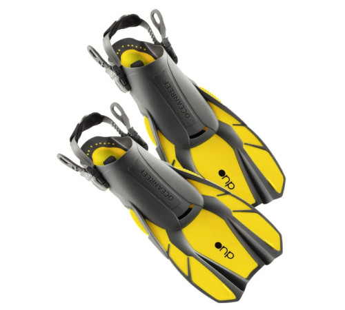 Ласти Ocean Reef OR020114 DUO FINS - L/XL, чорно-жовті Ласти Ocean Reef OR020114 DUO FINS - L/XL, чорно-жовті
