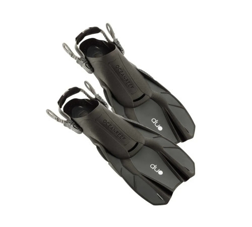 Ласти Ocean Reef OR020101 DUO FINS - S/M, сірі Ласти Ocean Reef OR020101 DUO FINS - S/M, сірі