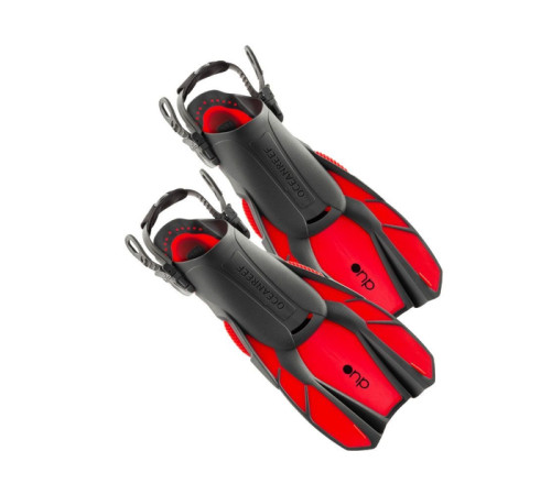 Ласти Ocean Reef OR020115 DUO FINS - S/M, чорно-червоні Ласти Ocean Reef OR020115 DUO FINS - S/M, чорно-червоні