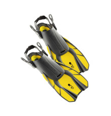Ласти Ocean Reef OR020113 DUO FINS - S/M, чорно-жовті