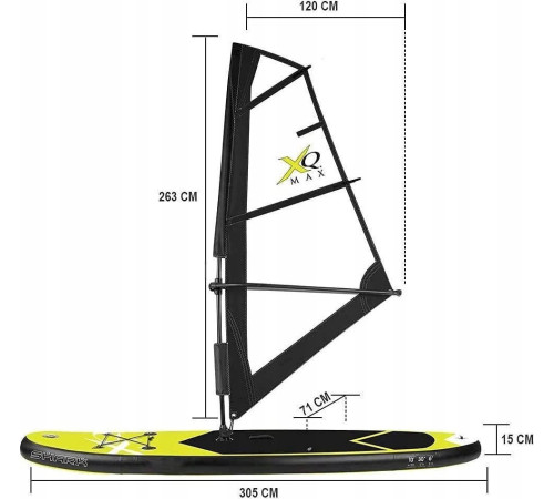 Надувна SUP дошка (Сапборд) XQ Max 7081094 305 Надувна SUP дошка (Сапборд) XQ Max 7081094 305