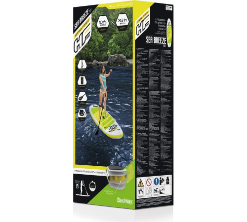Надувна SUP дошка (Сапборд) Bestway Hydro Force Sea Breeze 305 Надувна SUP дошка (Сапборд) Bestway Hydro Force Sea Breeze 305