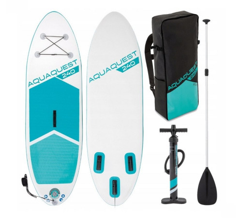 Надувна SUP дошка (Сапборд) Intex 68241 Aqua Quest 240 Надувна SUP дошка (Сапборд) Intex 68241 Aqua Quest 240