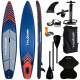 Надувна SUP дошка (Сапборд) THUNDER STEEL RED 365
