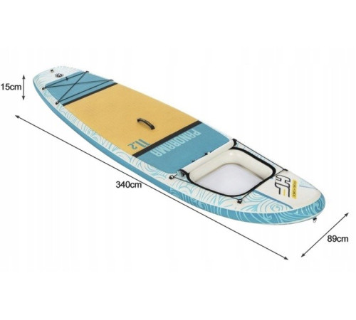Надувна SUP дошка (Сапборд) Bestway Hydro Force Panorama 340 Надувна SUP дошка (Сапборд) Bestway Hydro Force Panorama 340
