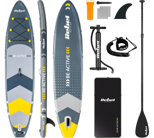 Надувна SUP дошка (Сапборд) Rebel ACTIVE RBA-4500 350 Надувна SUP дошка (Сапборд) Rebel ACTIVE RBA-4500 350