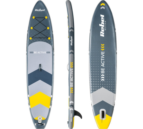 Надувна SUP дошка (Сапборд) Rebel ACTIVE RBA-4500 350 Надувна SUP дошка (Сапборд) Rebel ACTIVE RBA-4500 350