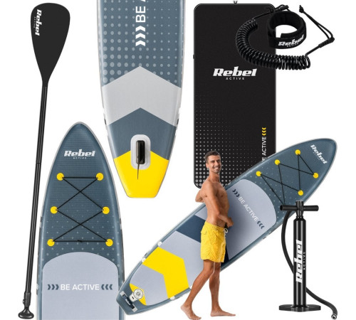 Надувна SUP дошка (Сапборд) Rebel ACTIVE RBA-4500 350 Надувна SUP дошка (Сапборд) Rebel ACTIVE RBA-4500 350