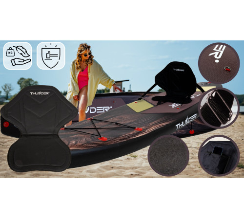 Надувна SUP дошка (Сапборд) THUNDER WOOD 320 Надувна SUP дошка (Сапборд) THUNDER WOOD 320