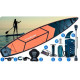 Надувна SUP дошка (Сапборд) THUNDER MISTY 365
