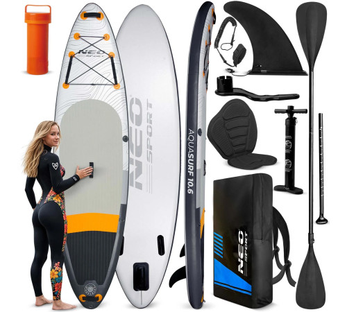 Надувна SUP дошка (Сапборд) Neo-Sport 170201 Aquasurf 320 Надувна SUP дошка (Сапборд) Neo-Sport 170201 Aquasurf 320