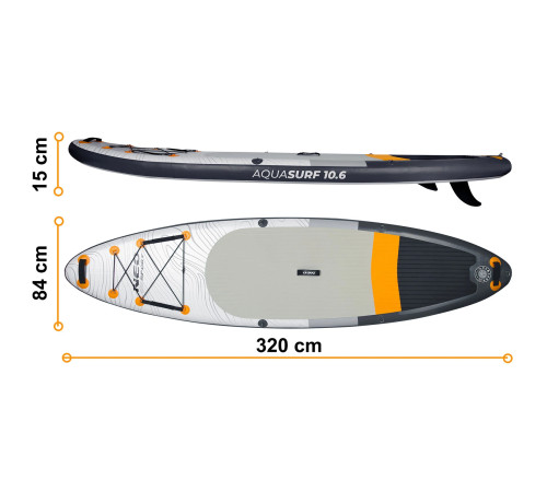 Надувна SUP дошка (Сапборд) Neo-Sport 170201 Aquasurf 320 Надувна SUP дошка (Сапборд) Neo-Sport 170201 Aquasurf 320