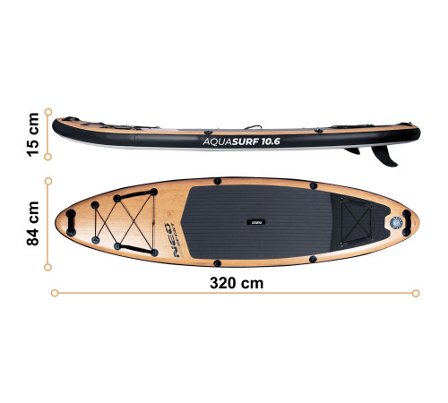 Надувна SUP дошка (Сапборд) Neo-Sport 170202 Aquasurf 320 Надувна SUP дошка (Сапборд) Neo-Sport 170202 Aquasurf 320