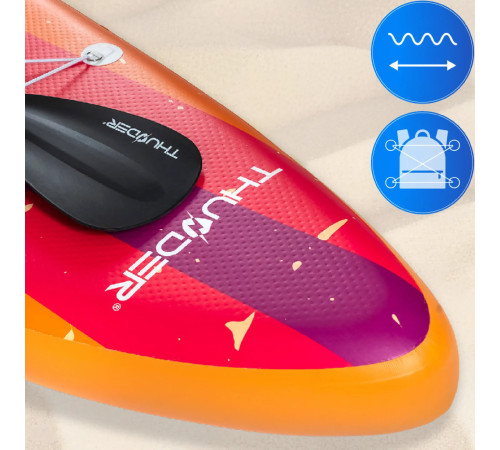 Надувна SUP дошка (Сапборд) THUNDER RETRO 320 Надувна SUP дошка (Сапборд) THUNDER RETRO 320