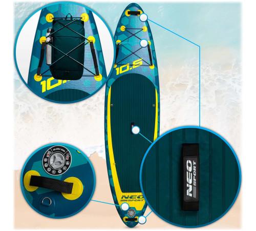 Надувна SUP дошка (Сапборд) Neo-Sport 170203 Aquasurf 320 Надувна SUP дошка (Сапборд) Neo-Sport 170203 Aquasurf 320