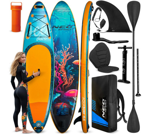 Надувна SUP дошка (Сапборд) Neo-Sport 170204 Aquasurf 320 Надувна SUP дошка (Сапборд) Neo-Sport 170204 Aquasurf 320