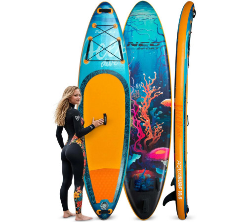 Надувна SUP дошка (Сапборд) Neo-Sport 170204 Aquasurf 320 Надувна SUP дошка (Сапборд) Neo-Sport 170204 Aquasurf 320
