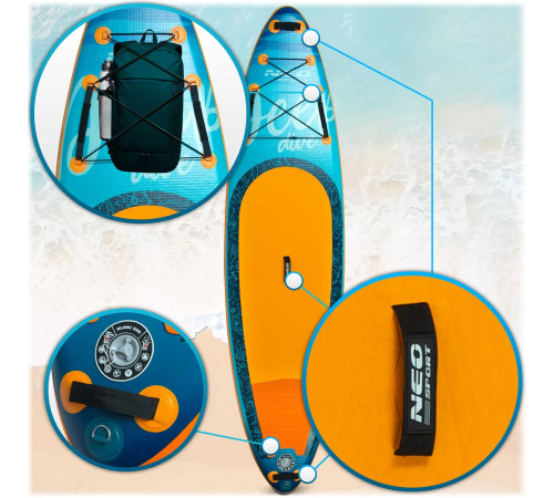 Надувна SUP дошка (Сапборд) Neo-Sport 170204 Aquasurf 320 Надувна SUP дошка (Сапборд) Neo-Sport 170204 Aquasurf 320