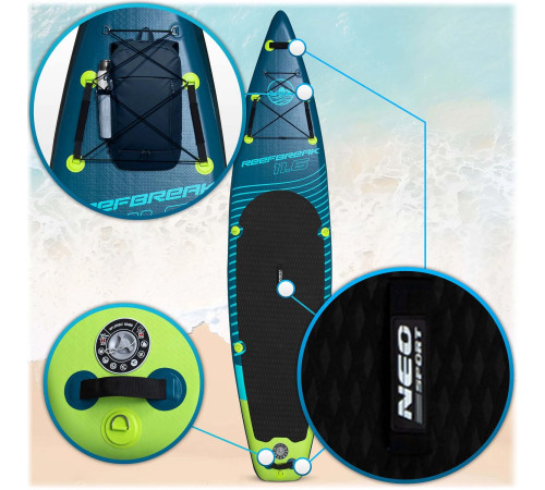 Надувна SUP дошка (Сапборд) Neo-Sport 170300 Reefbreak 350 Надувна SUP дошка (Сапборд) Neo-Sport 170300 Reefbreak 350