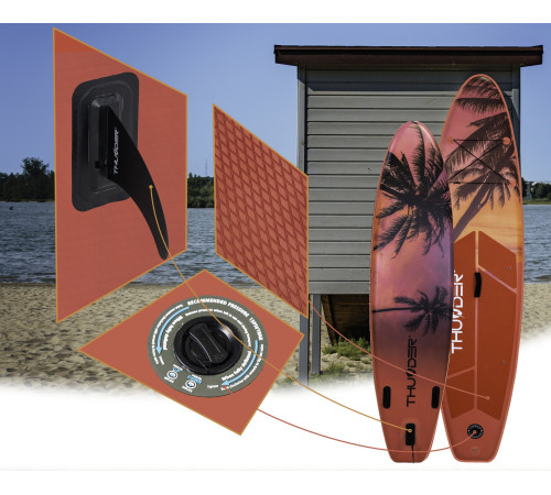 Надувна SUP дошка (Сапборд) THUNDER COAST ISLE 320 Надувна SUP дошка (Сапборд) THUNDER COAST ISLE 320