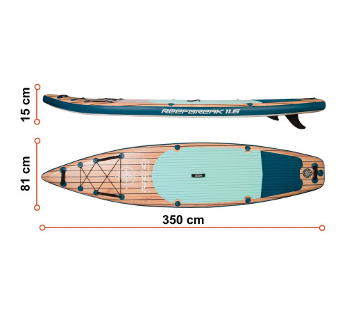 Надувна SUP дошка (Сапборд) Neo-Sport 170304 Reefbreak 350 Надувна SUP дошка (Сапборд) Neo-Sport 170304 Reefbreak 350
