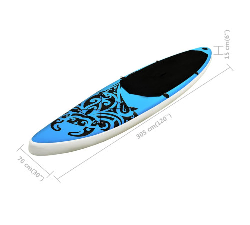 Надувна SUP дошка (Сапборд) vidaXL 92737 305
