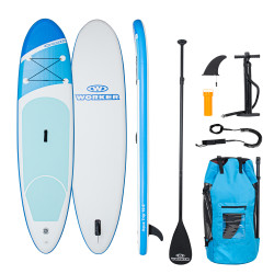Надувна SUP дошка WORKER WaveTrip 10'6' з веслом та аксесуарами, 320 