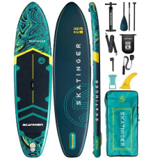 Надувна SUP дошка (Сапборд) Skatinger Prana Lava Green 350