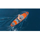 Надувна SUP дошка (Сапборд) REBEL ACTIVE RBA-4507 335 сіро-жовта