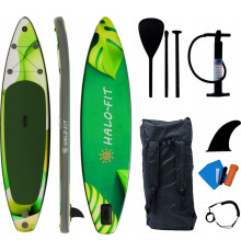 Надувна SUP дошка (Сапборд) Halo-Fit SUP11 335 зелена