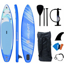 Надувна SUP дошка (Сапборд) Halo-Fit SUP11 335 блакитна