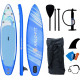 Надувна SUP дошка (Сапборд) Halo-Fit SUP11 335 блакитна