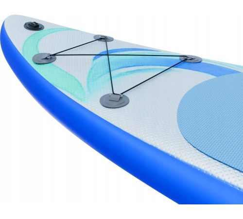 Надувна SUP дошка (Сапборд) Halo-Fit SUP11 335 блакитна Надувна SUP дошка (Сапборд) Halo-Fit SUP11 335 блакитна