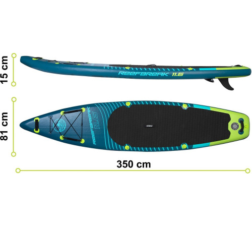 Надувна SUP дошка (Сапборд) NeoSport 170300 Reefbreak 350 Надувна SUP дошка (Сапборд) NeoSport 170300 Reefbreak 350