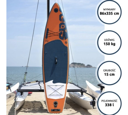 Надувна SUP дошка (Сапборд) Hedo BEACH DOLPHIN 335 Надувна SUP дошка (Сапборд) Hedo BEACH DOLPHIN 335