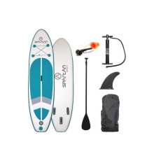 Надувна SUP дошка з веслом та аксесуарами Spartan SUP 10’ White-Turquoise Blue