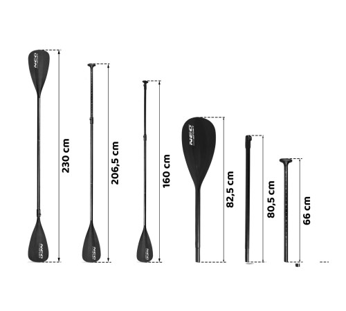 Весло складне для SUP дошки Neo-Sport 230 см Весло складне для SUP дошки Neo-Sport 230 см