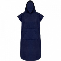 Махрове пончо з капюшоном Agama Poncho Extra Dry - темно-синій/L/XL