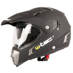  Мотоциклетний шолом W-TEC NK-311 enduro + BLENDA 2019 розмір S(55-56) / матовий чорний
