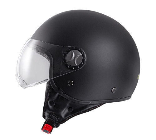 Шолом для скутера W-TEC FS-701MB Matt Black - Чорний / М (57-58)