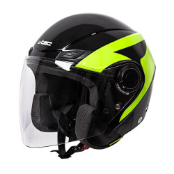   Мотоциклетний шолом W-TEC Nankko Black-Fluo - розмір XXL (63-64)