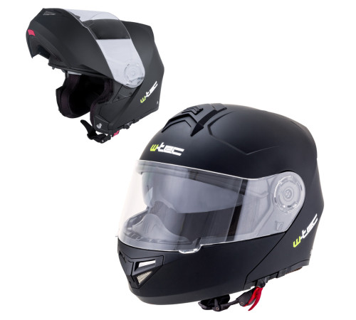 Мотоциклетний шолом W-TEC Vexamo - матовий чорний / XS (53-54)