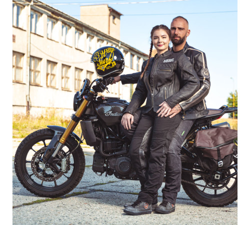 Мотоциклетний шолом W-TEC Café Racer чорно-жовтий XS (53-54) Мотоциклетний шолом W-TEC Café Racer чорно-жовтий XS (53-54)